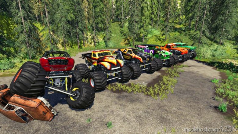 Monster Truck Pack for Farming Simulator 19