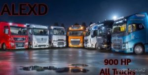 Alexd 900 HP Engine for Euro Truck Simulator 2