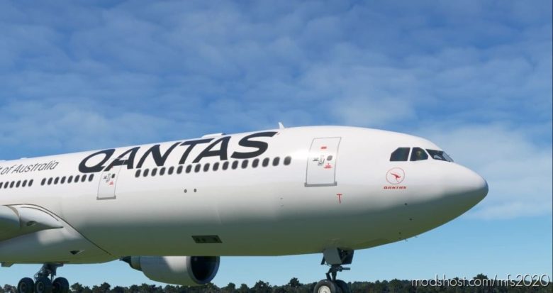 [4K] Qantas A330-300 Livery for Microsoft Flight Simulator 2020
