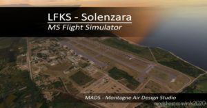 Lfks – Solenzara, France V1.3 for Microsoft Flight Simulator 2020