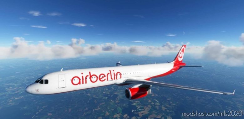 AIR Berlin Airbus A321 for Microsoft Flight Simulator 2020