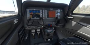 MSFS 2020 Cockpit Mod: Bonanza G36 Chrome V0.1 (Image #2)