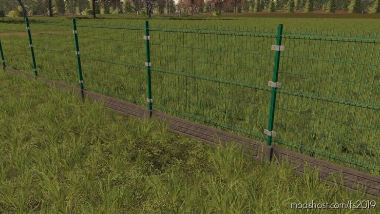 Panel Fence And Gates V1.0.0.3 for Farming Simulator 19