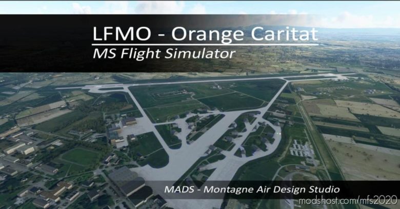 Lfmo – Orange Caritat, France V2.1 for Microsoft Flight Simulator 2020