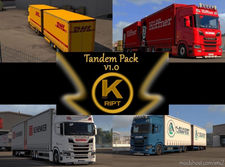 Tandem Skin Pack for Euro Truck Simulator 2