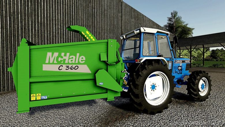 Mchale C 360 Straw Chopper Reskin for Farming Simulator 19