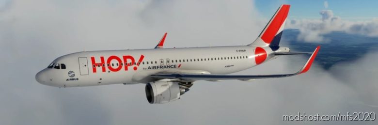 A320Neo Hop! For Airfrance for Microsoft Flight Simulator 2020