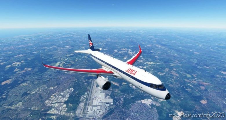 Airbus A320Neo British European Airways “Speedjack” Livery for Microsoft Flight Simulator 2020