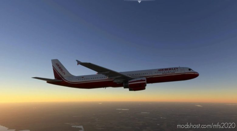 AIR Berlin Retro Airbus A321 for Microsoft Flight Simulator 2020