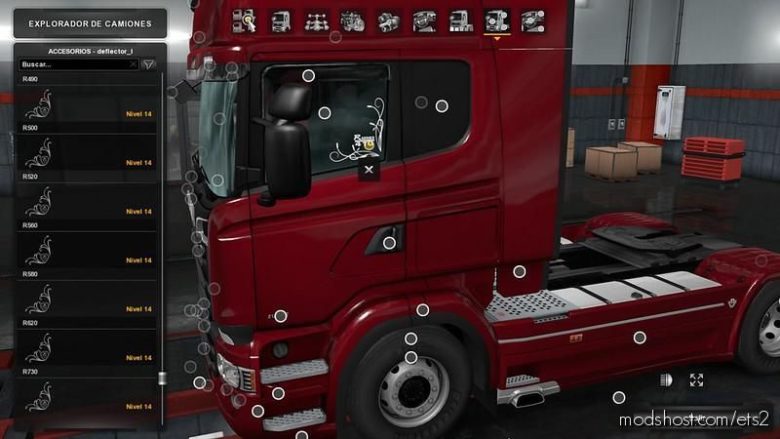 LOW Deck Improved Chassis For Rjl’S Scania R&S, R4, P4, P&G V1.5 for Euro Truck Simulator 2