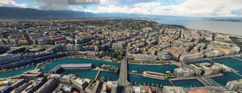 Geneva Switzerland for Microsoft Flight Simulator 2020