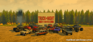 SnowRunner Map Mod: The Truck Night In America Region (Image #5)