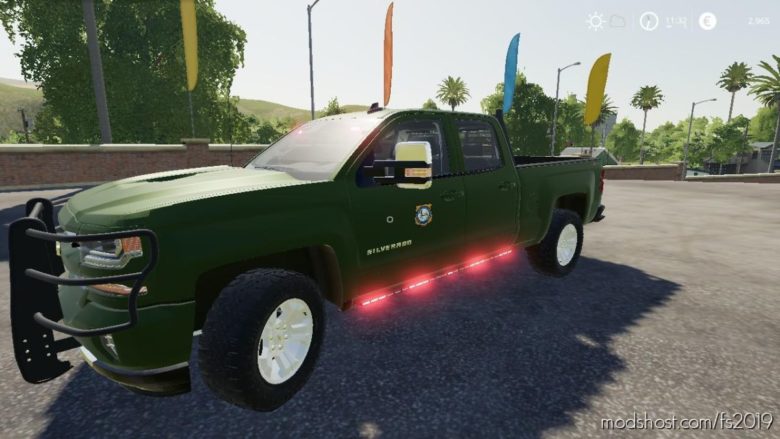 2016 Chevy Silverado Game Warden V5.0 for Farming Simulator 19