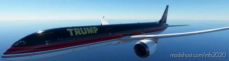 Donald Trump 787-10 for Microsoft Flight Simulator 2020