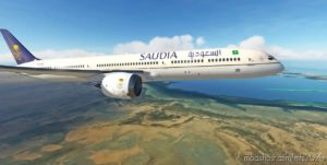 MSFS 2020 Livery Mod: 8K Saudia (Saudi Airlines) (Image #4)