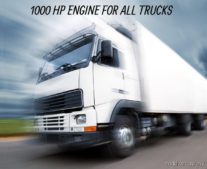 1000 HP Engine For ALL Trucks V2 [1.39] for Euro Truck Simulator 2