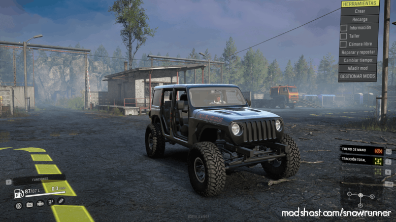 Jeep Rubicon 2020 FAB Fours V1.1 for SnowRunner