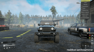 SnowRunner Car Mod: Jeep Rubicon 2020 FAB Fours V1.1 (Image #5)