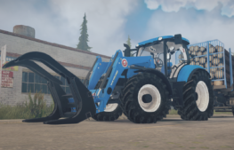 MudRunner Tractor Mod: NEW Holland T6.175 BluePower (14.10.2020) 1.01 (Image #3)