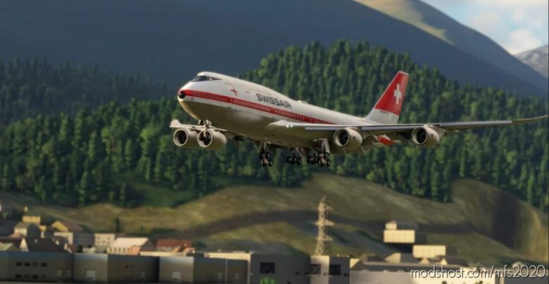 Boeing 747-8 Swissair for Microsoft Flight Simulator 2020