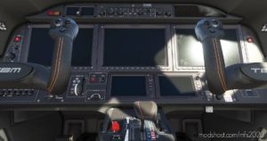 Daher TBM 930 Cockpit Livery Black Carbon for Microsoft Flight Simulator 2020