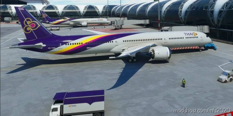 Thai Airways Catering Truck Livery Pack V1.0.1 for Microsoft Flight Simulator 2020
