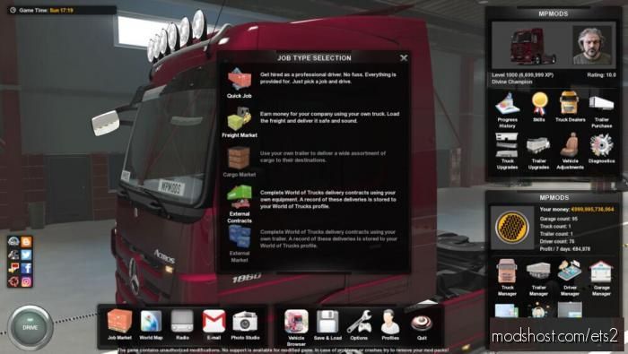 NEW Menu Icons for Euro Truck Simulator 2