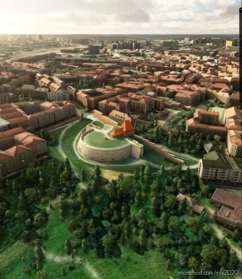 Vilnius Landmarks for Microsoft Flight Simulator 2020