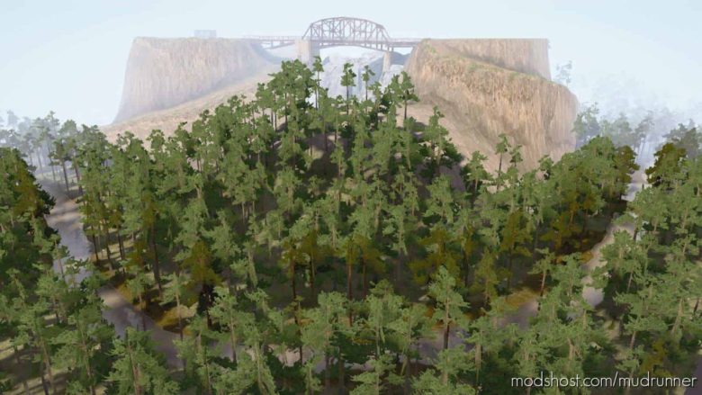 Take The Forest 12 Map for MudRunner