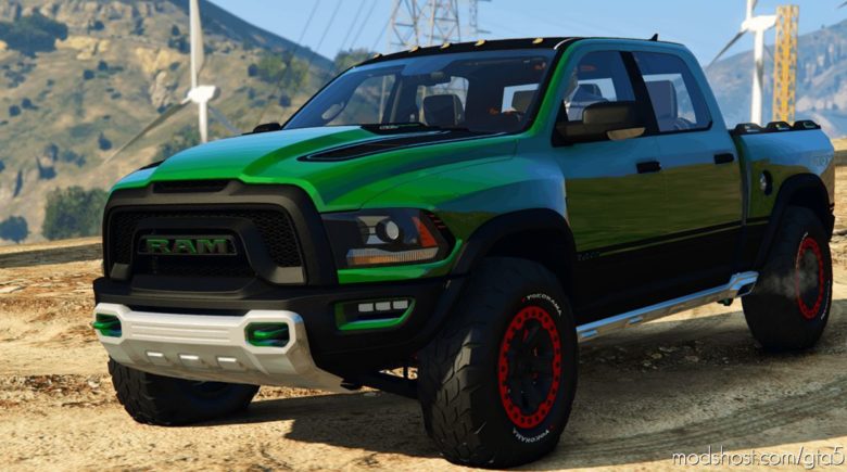 2017 Dodge RAM 1500 Rebel TRX Concept V1.2 for Grand Theft Auto V