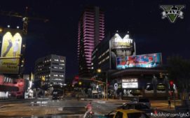 GTA 5 Mod: LA Billboards – Real LA – Megapack Add-On V4.2 (Image #5)