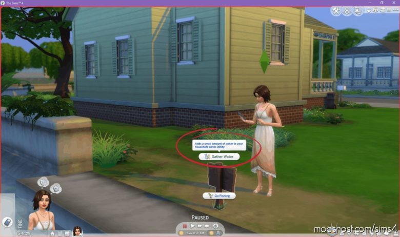Gather Water ON The Grid for The Sims 4