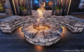 Fallout76 Mod: Communal Fire PIT Revamped (Image #2)