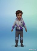 Toddler Virgil Hoodie for The Sims 4