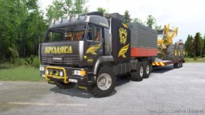 Kamaz-65224 Truck for MudRunner