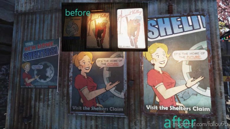 Shelters Poster for Fallout 76