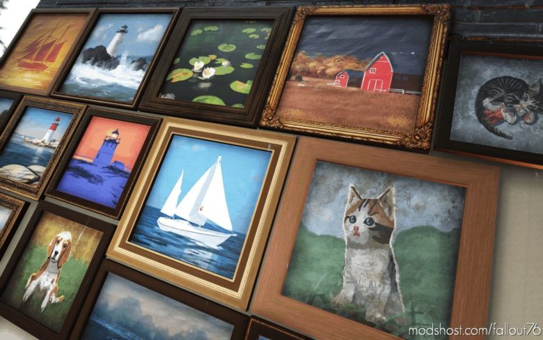 Paintings And Frames Revamped for Fallout 76