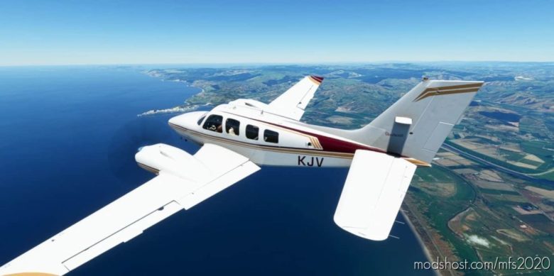 Beechcraft Baron Zk-Kjv for Microsoft Flight Simulator 2020