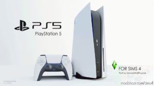 Sony PS5 SET (Functional) for The Sims 4