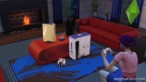 Sims 4 Object Mod: Sony PS5 SET (Functional) (Image #6)