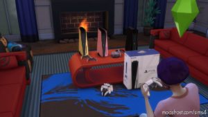 Sims 4 Object Mod: Sony PS5 SET (Functional) (Image #8)