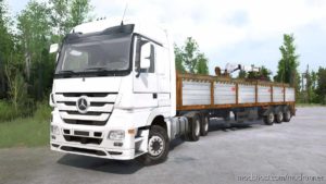 MudRunner Mod: Mercedes-Benz Actros (MP3) Truck (Image #4)