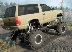 SnowRunner Car Mod: Chevrolet Tahoe Mega Truck V1.5.9 (Image #2)