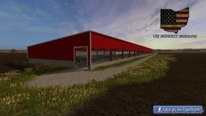 100X660 Cattle Barn for Farming Simulator 19