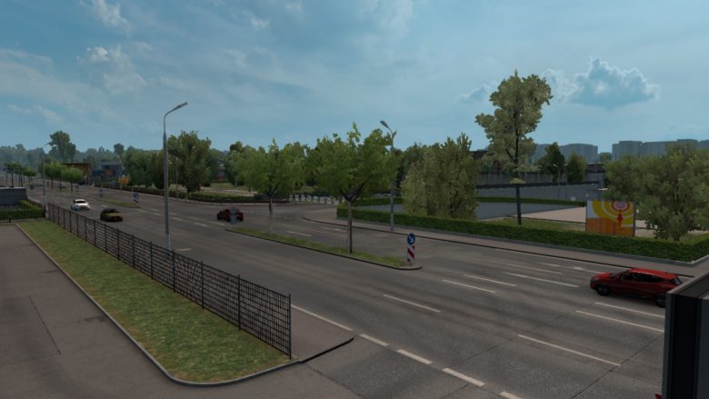 German Border Mod V1.1 for Euro Truck Simulator 2
