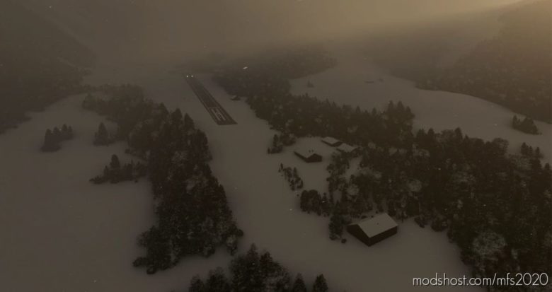Landing Challenge Megeve Snow for Microsoft Flight Simulator 2020