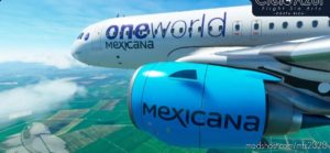 MSFS 2020 Livery Mod: Mexicana DE Aviacion | Package | Asobo Airbus A320Neo (8K) (Image #3)