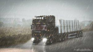 Realistic Rain [1.39] for Euro Truck Simulator 2