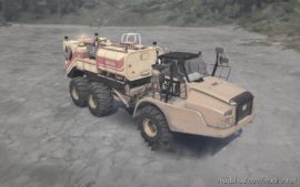 CAT 745C Truck Mod for MudRunner