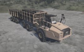 MudRunner Mod: CAT 745C Truck Mod (Image #3)